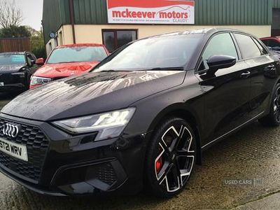 Used Audi A3 116 HP (85 kW) 2021 Black Hatchback