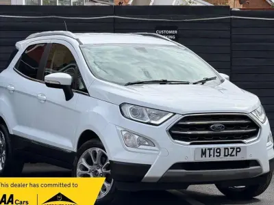Used Ford Ecosport Titanium 125 HP (91 kW) 2019 White SUV