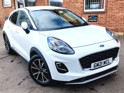 Used Ford Puma Titanium 125 HP (91 kW) 2021 White SUV