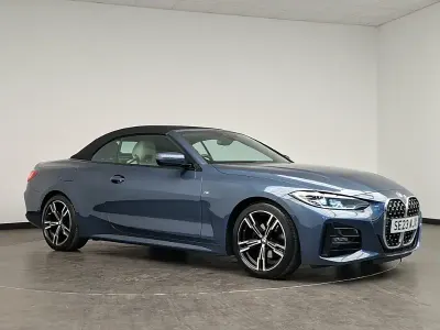 Used BMW 420 Coupé M Sport 184 HP (135 kW) 2023 Blue Coupe