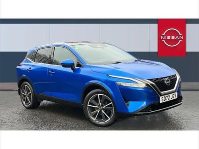 Blue Used 2022 Nissan Qashqai Tekna SUV | £17,415 (A bit pricey)