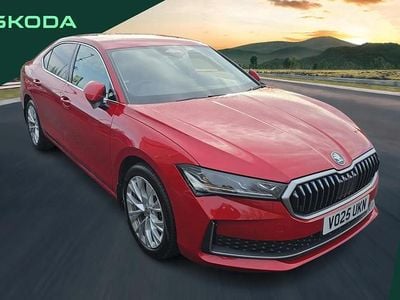 Red Used 2025 Skoda Superb SE L Hatchback | £25,999 (Fair price)
