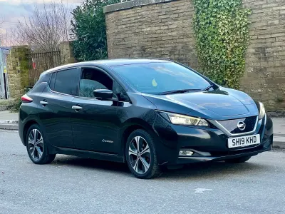 Used Nissan Leaf Tekna 110 kW (150 HP) 2019 Black Hatchback