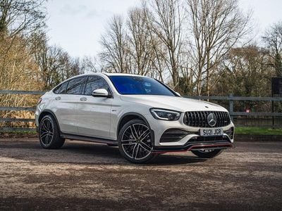 Used Mercedes GLC43 AMG Premium Plus 390 HP (286 kW) 2021 White Coupe