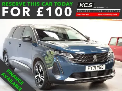Used Peugeot 5008 GT 180 HP (132 kW) 2021 Blue SUV