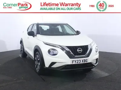 Used Nissan Juke Acenta 114 HP (83 kW) 2023 White SUV