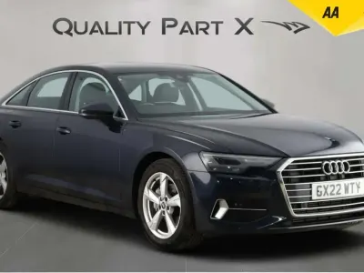Used Audi A6 Sport 204 HP (150 kW) 2022 Blue Sedan