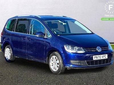 Used VW Sharan SE 150 HP (110 kW) 2019 Blue MPV
