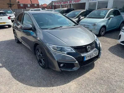 Used Honda Civic Sport 142 HP (104 kW) 2015 Silver Hatchback