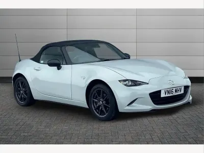 Used Mazda MX5 Inclusive 131 HP (96 kW) 2016 Silver Cabriolet