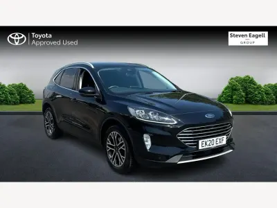 Used Ford Kuga Titanium 150 HP (110 kW) 2020 Black SUV