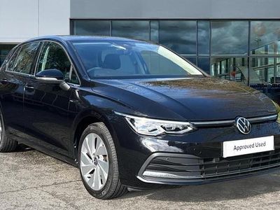 Second-hand VW Golf VIII Style 130 CP (95 kW) 2021 Negru