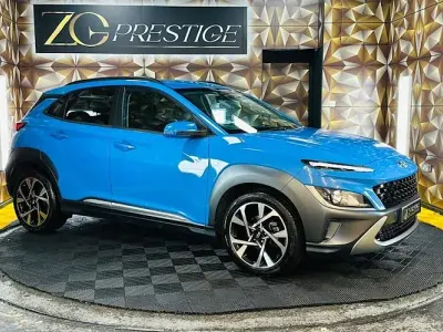 Second-hand Hyundai Kona Premium 120 CP (88 kW) 2022 Albastru SUV