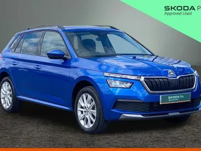 Used Skoda Kamiq SE Drive 81 HP (59 kW) 2023 Race blue metallic SUV