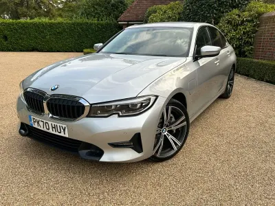 Used BMW 330e Sport Line 2020 Silver Sedan
