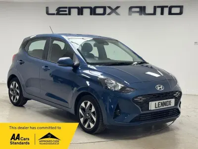 Used Hyundai i10 Advanced 63 HP (46 kW) 2025 Blue Hatchback