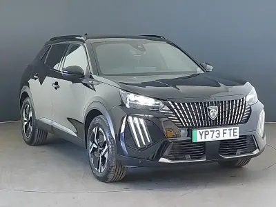 Second-hand Peugeot e-2008 GTi 100 kW (136 CP) 2023 Negru SUV