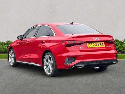 Used Audi A3 S-Line 150 HP (110 kW) 2023 Red Sedan