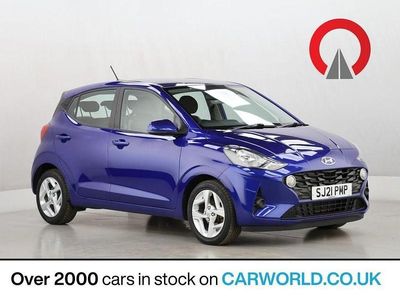Blue Used 2021 Hyundai i10 SE Hatchback | £9,700 (Fair price)