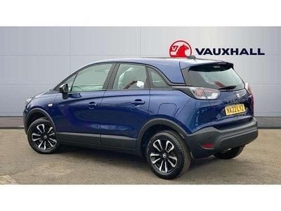 Used Vauxhall Crossland Design Edition 110 HP (80 kW) 2022 Blue SUV