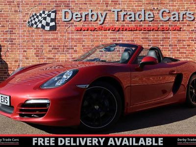 Used Porsche Boxster 2013 Red Cabriolet