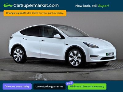 Used Tesla Model Y Long Range AWD 378 kW (514 HP) 2022 White SUV
