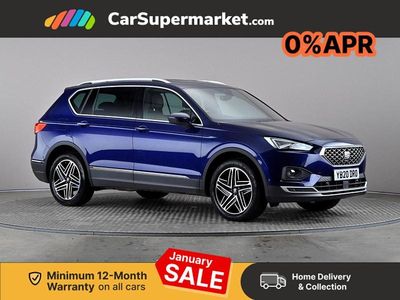 Blue Used 2020 Seat Tarraco XCELLENCE SUV | £24,697 (Expensive)