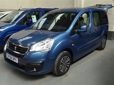 used Peugeot Partner WHEELCHAIR ACCESSIBLE HORIZON RE BLUE HDI S/S S MPV