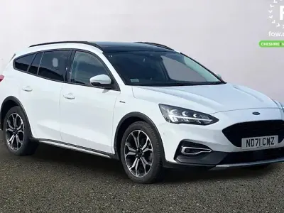 Used Ford Focus Active X 120 HP (88 kW) 2021 White Estate