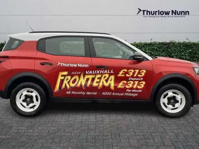 Used Vauxhall Frontera Design Edition 83 kW (113 HP) 2025 Orange SUV