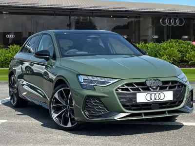 New Audi A3 Sportback Black Edition 150 HP (110 kW) 2026 Green Hatchback
