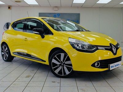 Used Renault Clio IV Dynamique 90 HP (66 kW) 2014 Yellow Hatchback