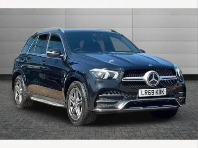 Used Mercedes GLE300 AMG line 241 HP (177 kW) 2019 Black SUV