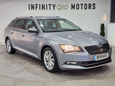 Grey Used 2018 Skoda Superb SE Technology Estate | £10,750 (Fair price)