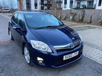 Used Toyota Auris Hybrid T4 2010 Blue Hatchback