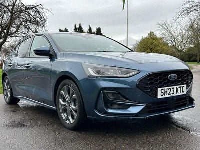 Used Ford Focus ST-Line 125 HP (91 kW) 2023 Blue Hatchback