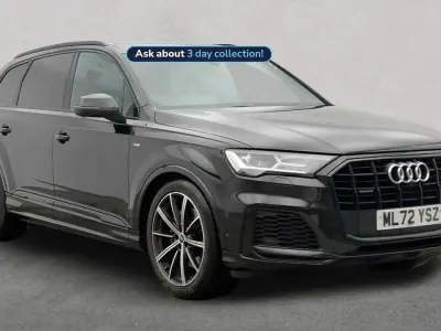 Used Audi Q7 Black Edition 340 HP (250 kW) 2022 Black SUV