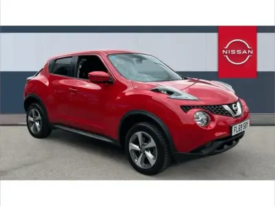 Used Nissan Juke Acenta 113 HP (83 kW) 2019 Red SUV