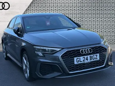 Used Audi A3 S-Line 110 HP (80 kW) 2024 Grey