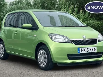 Used Skoda Citigo SE 60 HP (44 kW) 2015 Green Hatchback