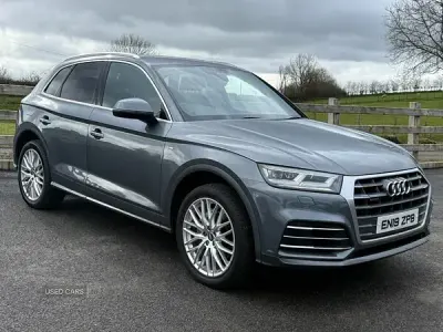 Used Audi Q5 S-Line 190 HP (139 kW) 2019 Grey SUV