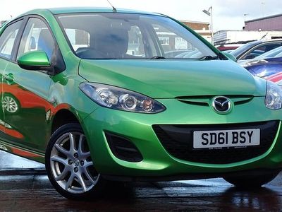 Green Used 2011 Mazda 2 Hatchback | £4,195 (Fair price)
