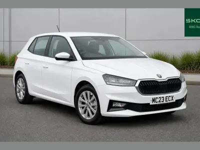 Used Skoda Fabia Comfort 108 HP (79 kW) 2023 White Hatchback