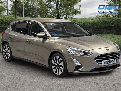 Silver Used 2019 Ford Focus Zetec Hatchback | £9,247 (Fair price)
