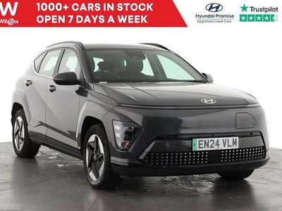 Grey Used 2024 Hyundai Kona Advanced SUV | £21,498 (Fair price)