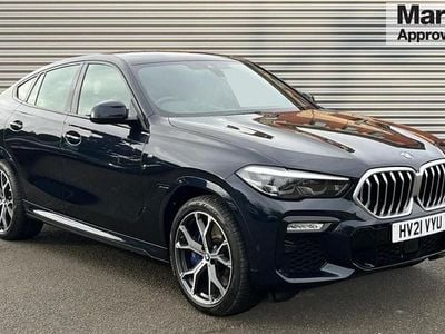 Black Used 2021 BMW X6 M Sport SUV | £36,798 (Good price)