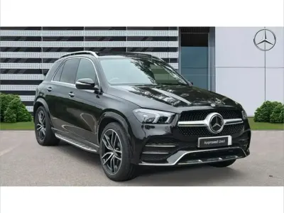 Used Mercedes GLE450 AMG AMG line 362 HP (266 kW) 2022 Black SUV