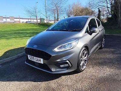 Begagnad Ford Fiesta ST-Line 100 HK (73 kW) 2019 Grå Halvkombi