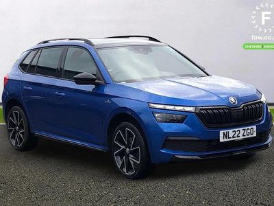 Used Skoda Kamiq Monte Carlo 150 HP (110 kW) 2022 Blue SUV