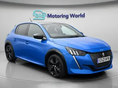 Used Peugeot 208 GT 100 HP (73 kW) 2021 Blue Hatchback